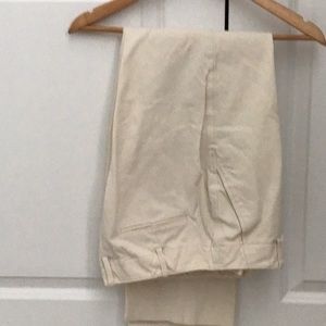 Ralph Lauren off white pants